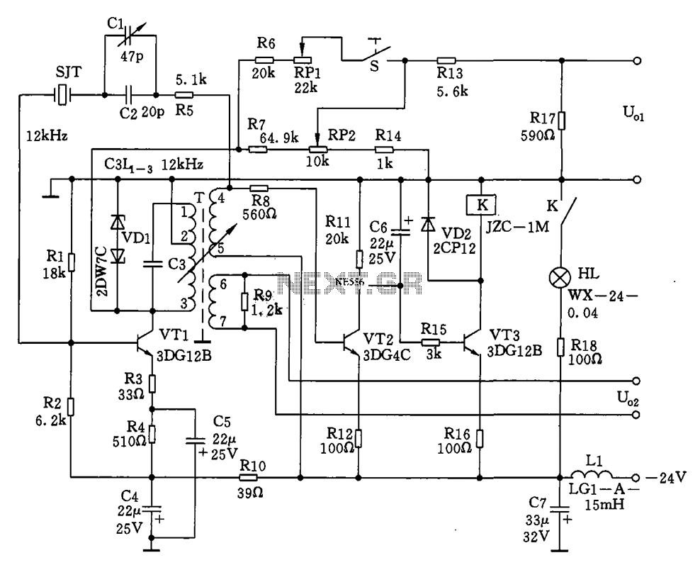 12kHz IF oscillator circuit diagram