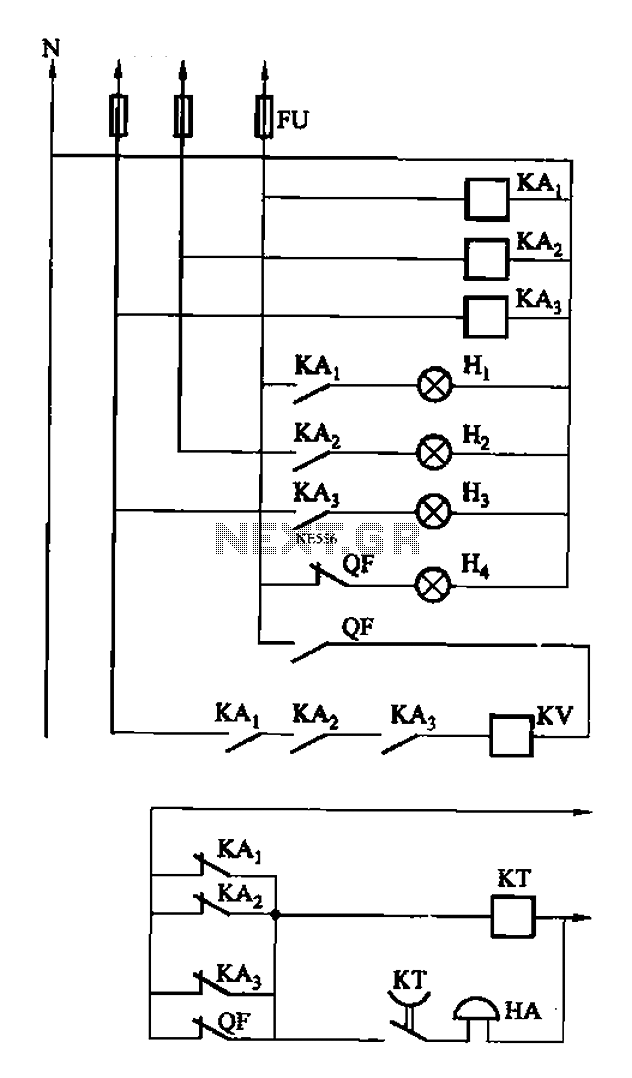 A three-alarm phase circuits