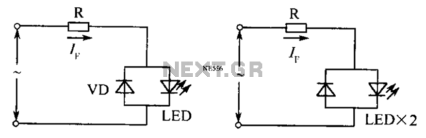 AC LED drive circuit
