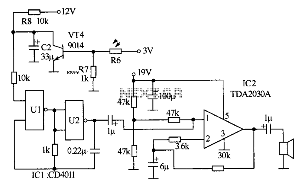 Audio Monitoring System circuit