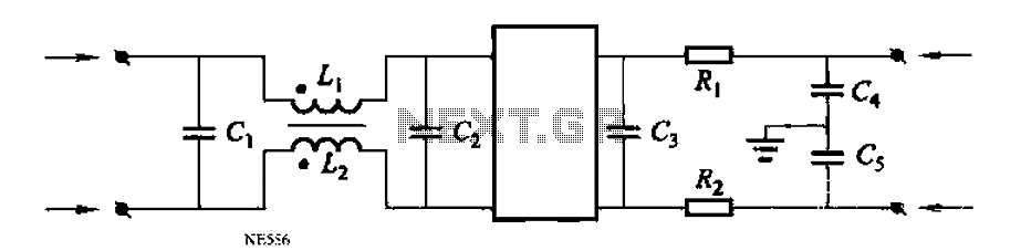 Automated instrumentation wiring using interference filters – Circuit Schematic