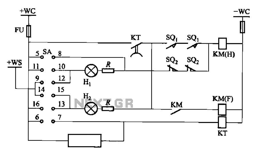 BT9404 type excitation switch control