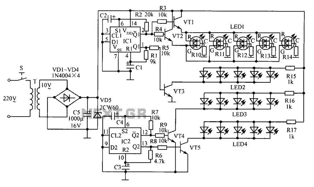 Bonsai electronic circuit