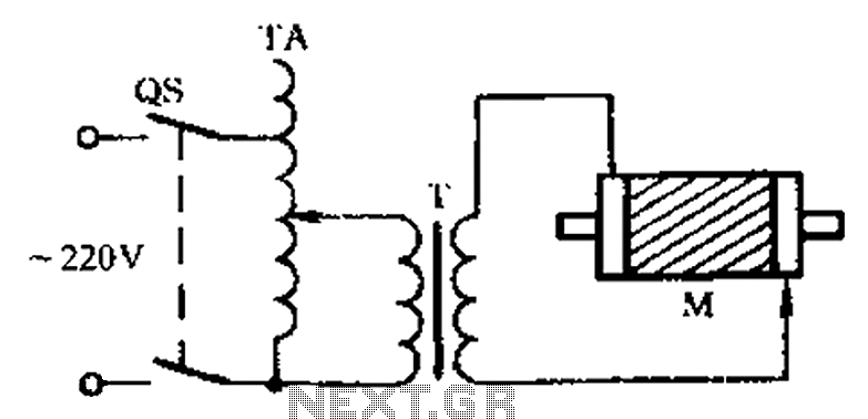 Check the three-phase motor with broken bars circuit