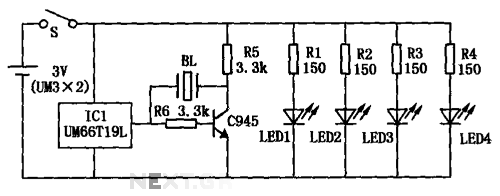 Flash music gyro schematic