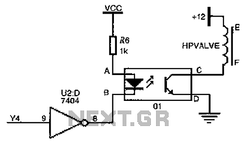 High pressure natural gas shutoff valve drive circuit diagram – Circuit Schematic