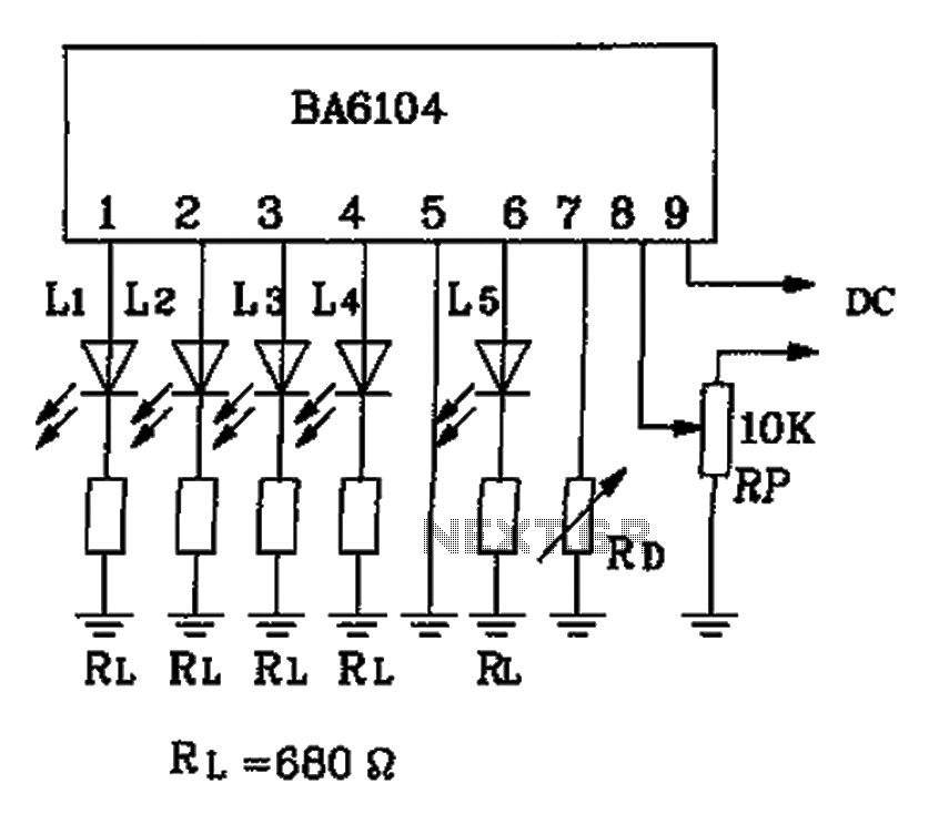 LED level meter driver IC Fig.