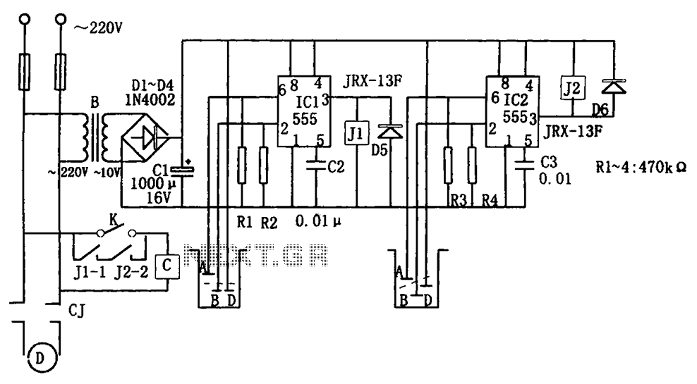 Level 555 a control circuit diagram circuit