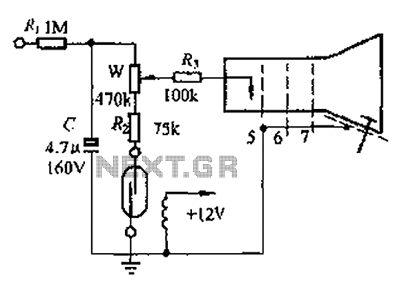 Off TV with reed elimination circuit diagram highlights