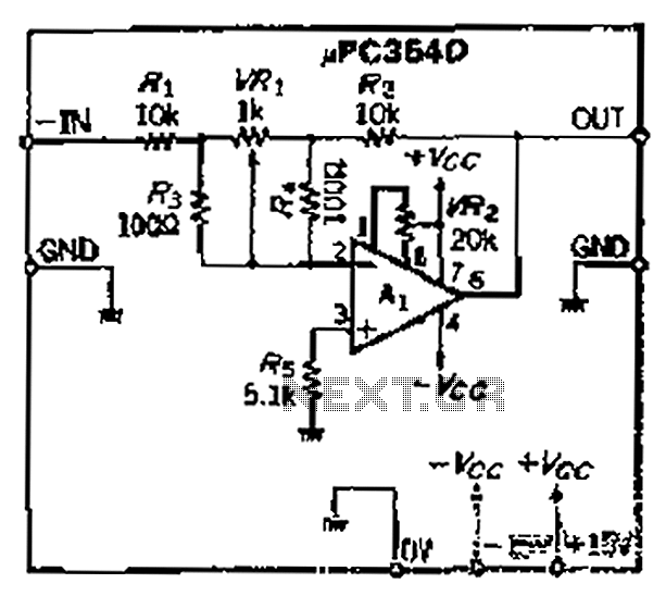 Precision polarity switching circuit by conventional elements