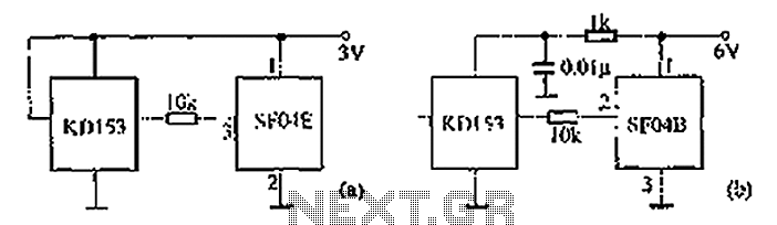 SF04E emission circuit diagram composed SF04B