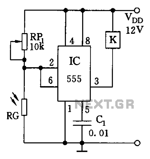 Schmitt trigger light