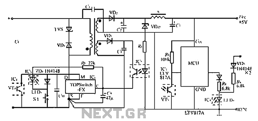 Switch control circuit diagram mcu – Circuit Schematic
