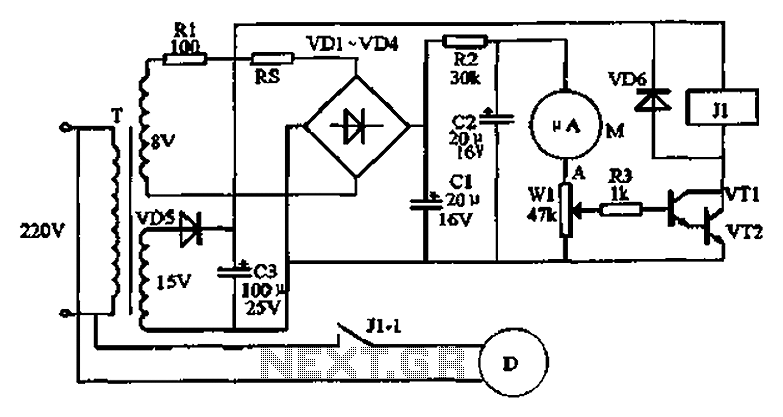 Temperature controller circuit