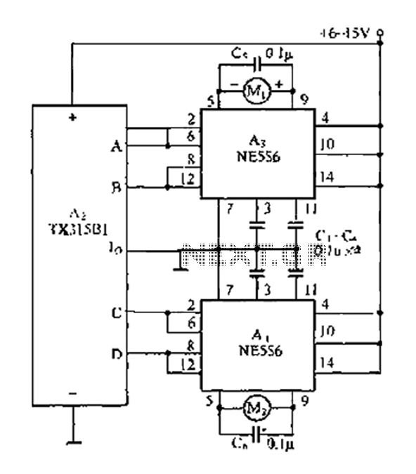 Travel schematic model remote control