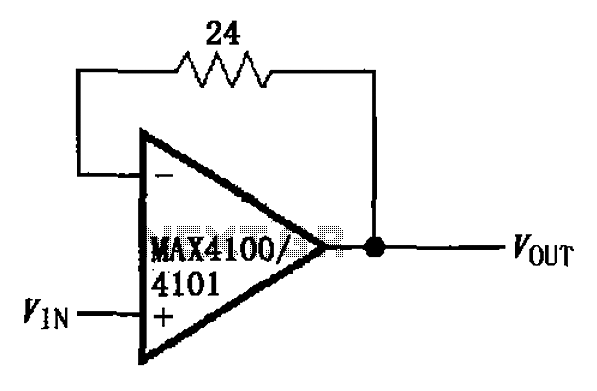 Units from the MAX4100 4101 gain buffer circuit diagram – Circuit Schematic