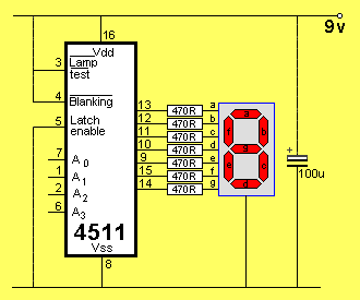 Digital Systems Part 4 - Decoder for 7-segment display