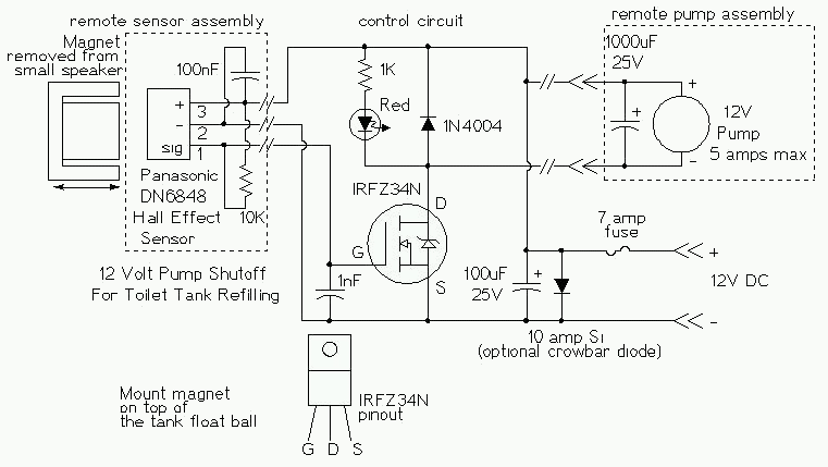 12 Volt Toilet Tank Refiller