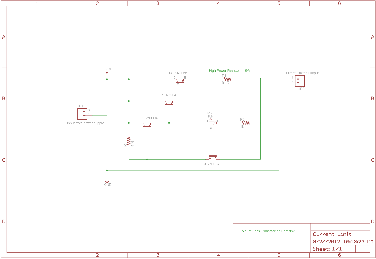 current limiting for motor driver
