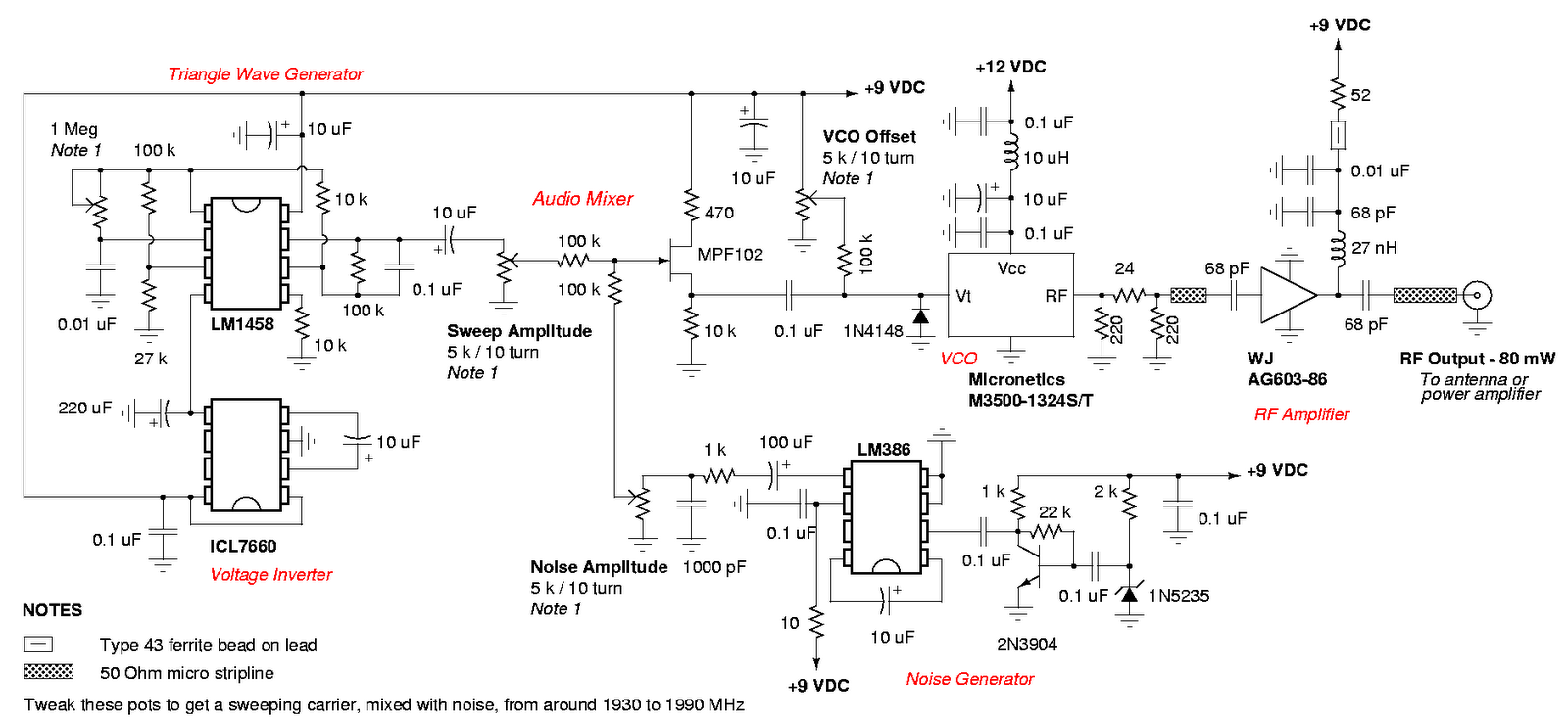 gsm cell phone jammer circuit