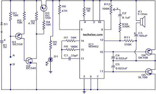 Water Level Detector With Alarm circuit