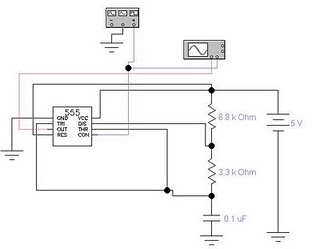 FM Moulator with IC 555