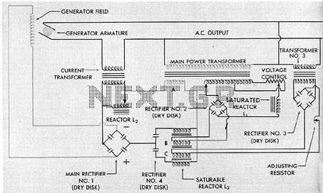 Automatic voltage regulator circuit