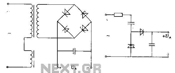 Zero rectifier regulator schematic