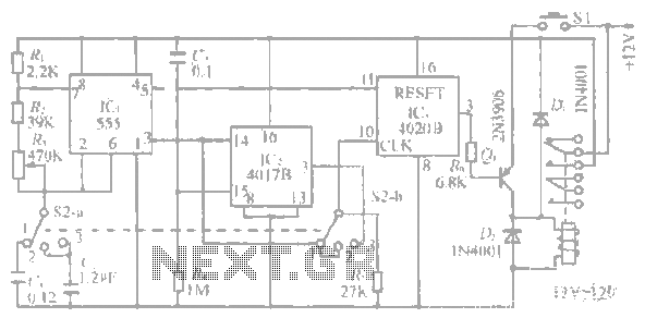 1-20 minutes a timing circuit