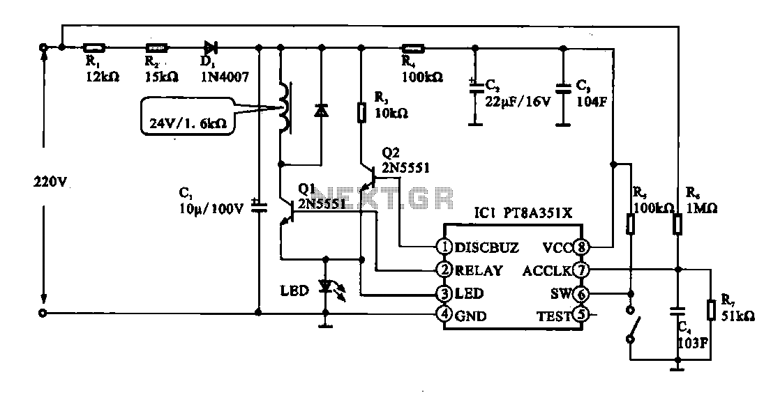 Irons intelligent control circuit