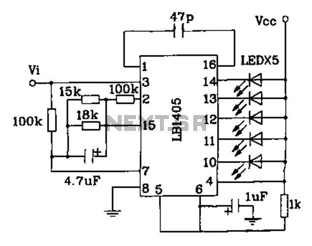 LED indication Integrated Circuits