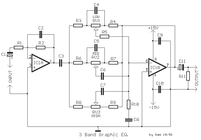 3 Band Equalizer