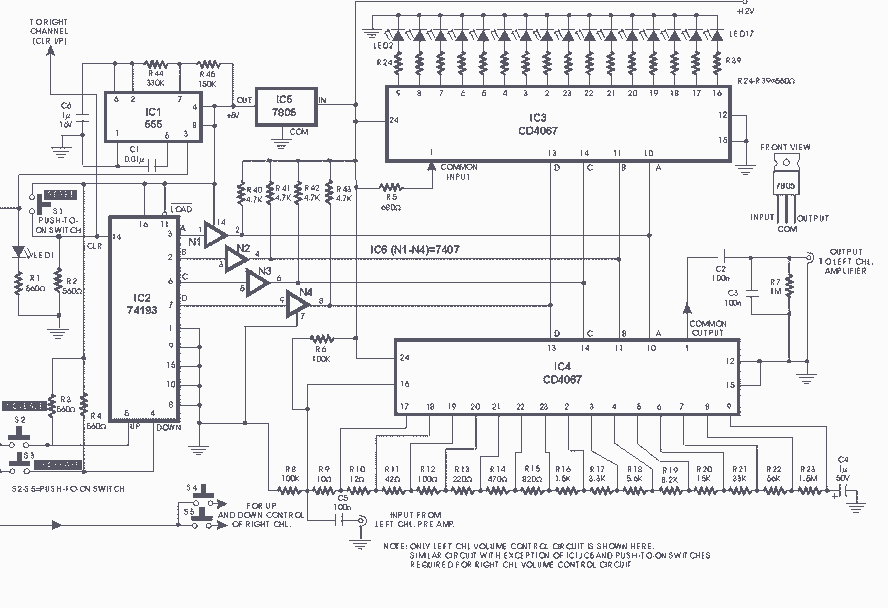Volume Control circuit