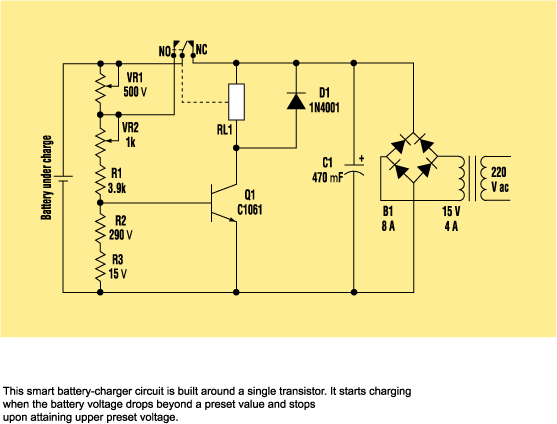 battery chargers circuits