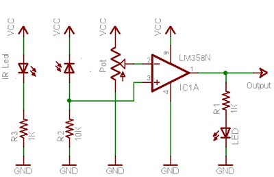 ir sensors circuit