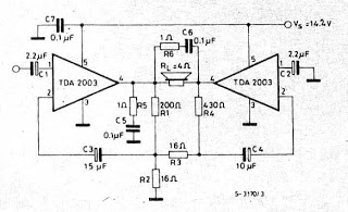 Mini circuit Amplifier for 12V with PCB