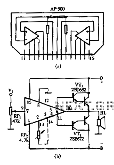 AP500 and its application circuit ab circuit