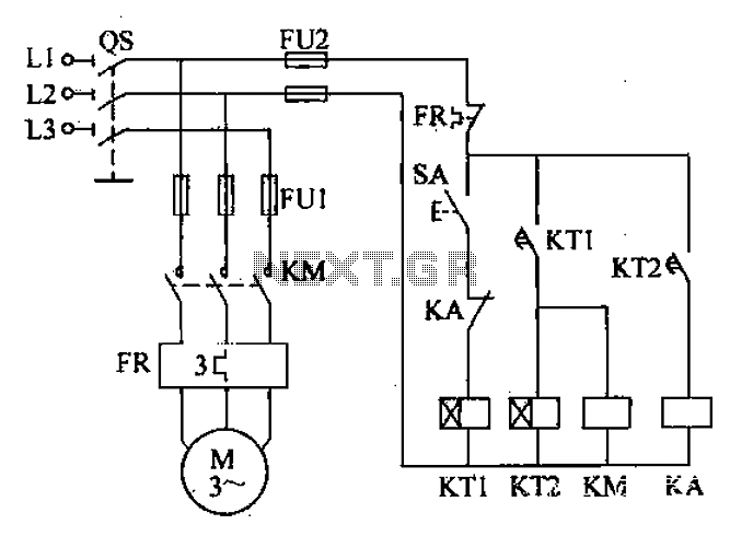 Automatic delay the start of operation of the circuit