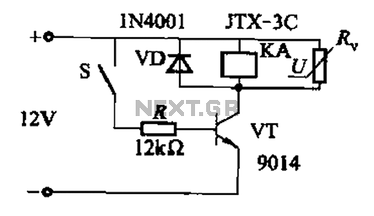 Fast response time of the control transistor circuit b