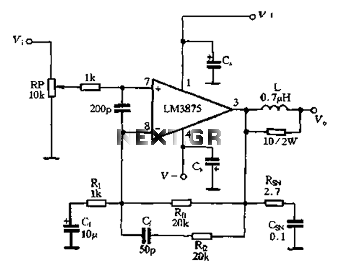 Practical Circuit LM3875 - Dual Power