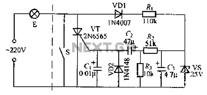 Pull switch lights delay circuit 2