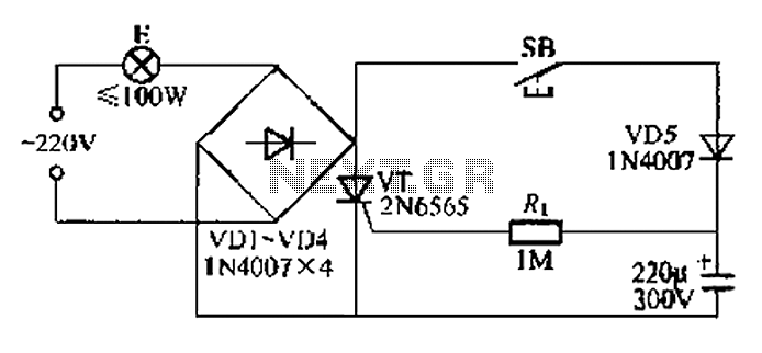 Simple light delay circuit 3