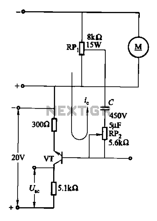Voltage differential negative feedback circuit