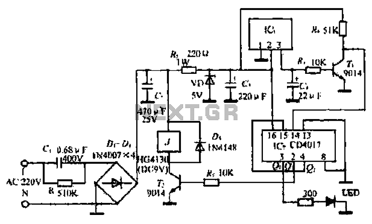 A simple remote control switch circuit