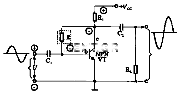 Common series negative feedback amplifier