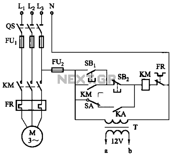 Six a start and stop intermittent cycle control circuits