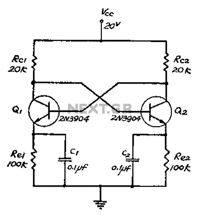 Unsteady direct coupling circuit diagram
