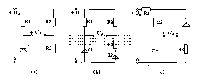 Bridge voltage regulator circuit diagram using the