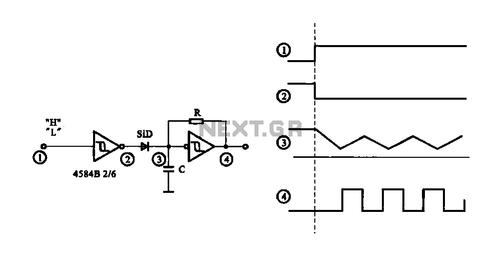 Controlled pulse signal generating circuit