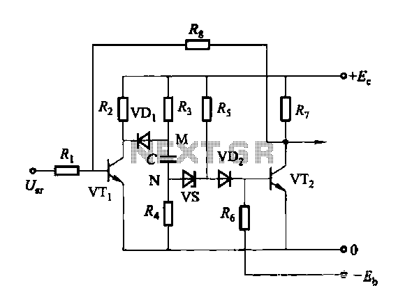 Discharge before memory circuit